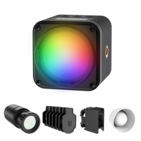 Ulanzi L3 - mini lampa LED, WB, RGB, 2700-7000K, akcesoria